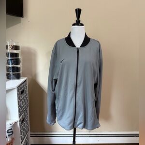 Nike Dri-fit Full Zip Basketball Warm up Jacket Men's worn once